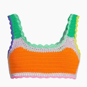 NWT BEACH RIOT Andy Top Technicolor Rays Size Medium